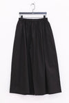 BASERANGE French organic cotton cable knit casual pants BAS-TRCA-PO-SU25-HEI Black